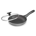 Milton Pro Cook Black Pearl Induction Fry Pan with Glass Lid